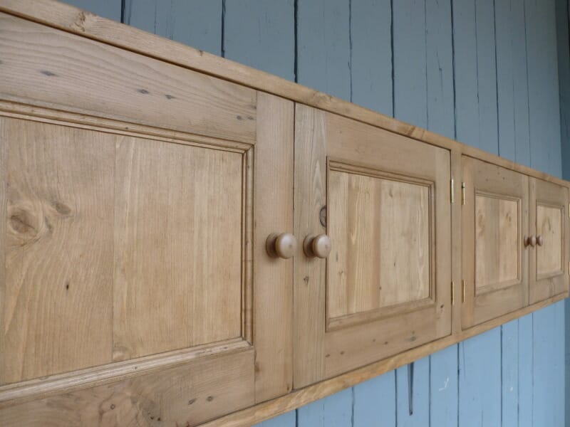 Reclaimed pine made to measure Wall Cupboard - 6323