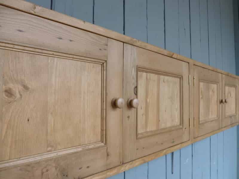Reclaimed Pine Made to Measure Bespoke Wall Cupboard
