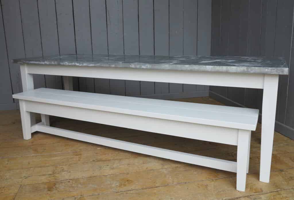 Zinc Top Tables Made To Measure
