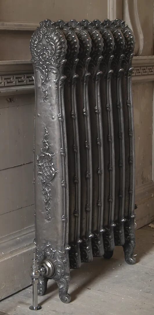 Carron Antoinette 985mm Tall Cast Iron Radiator 7 Sections Long - Ant985/7hb