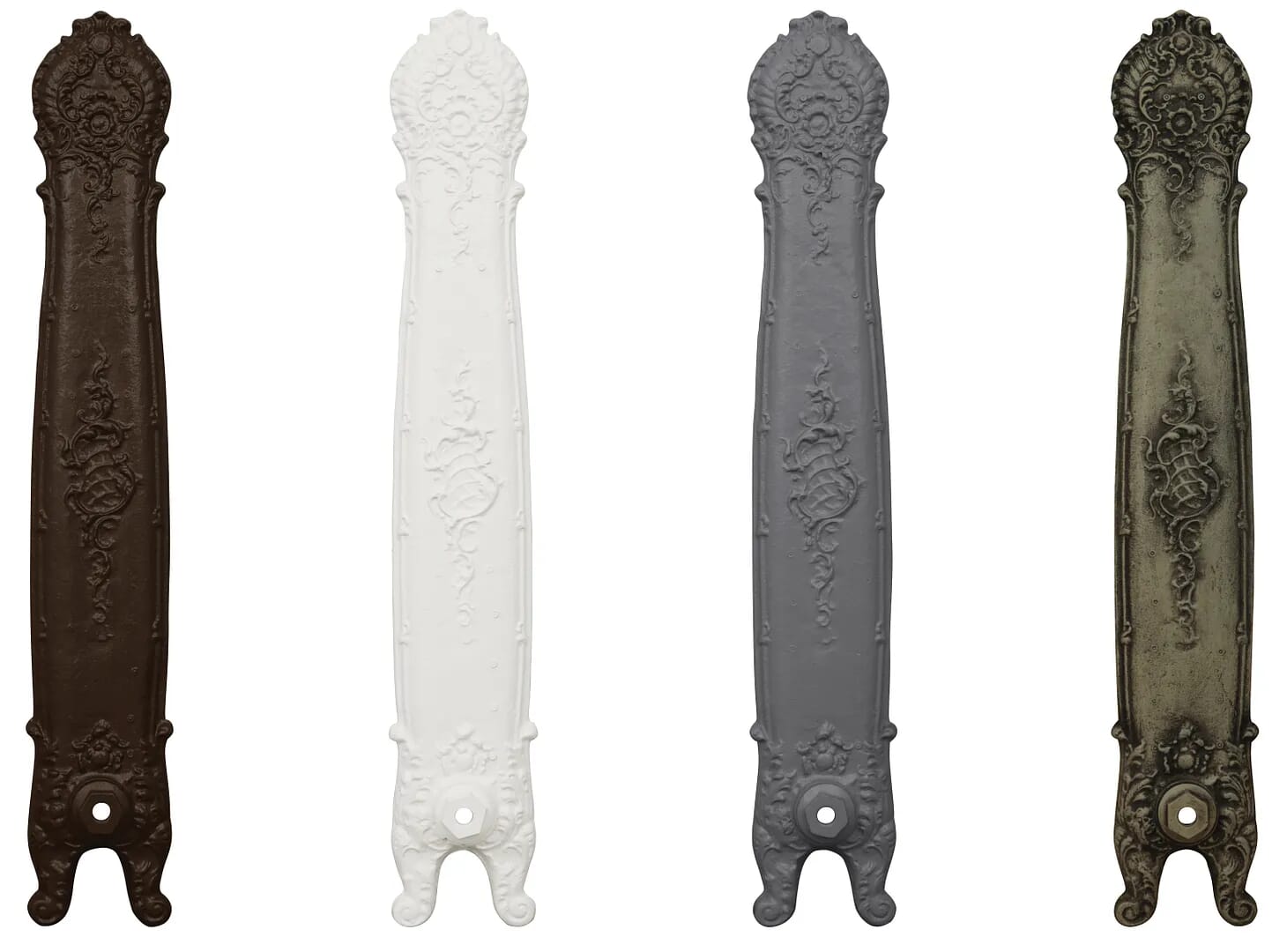 Antoinette Highly Decorated 985mm Tall Cast Iron Radiator - Ant985/3p