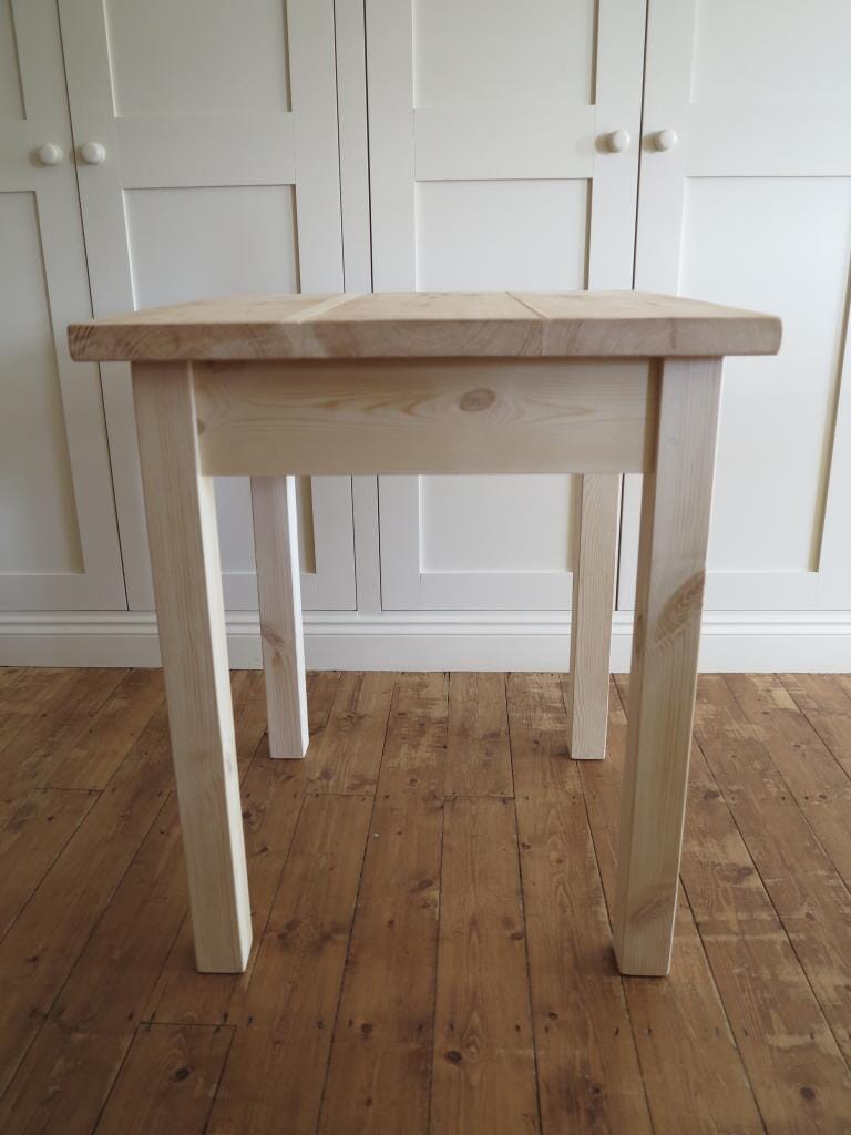 Square Leg Unpainted Pub Or Restaurant Tables - D1072