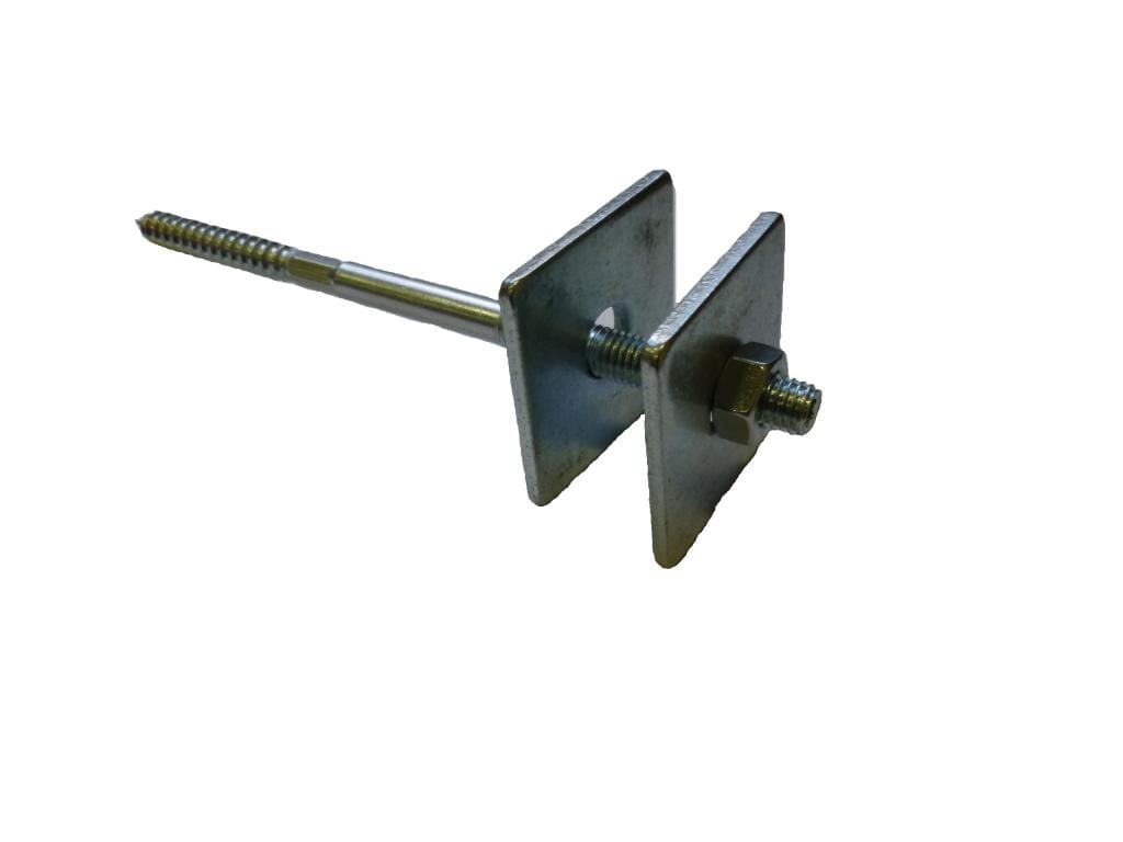 Rear Mounted Zinc Plated Radiator Wall Stay - UK995