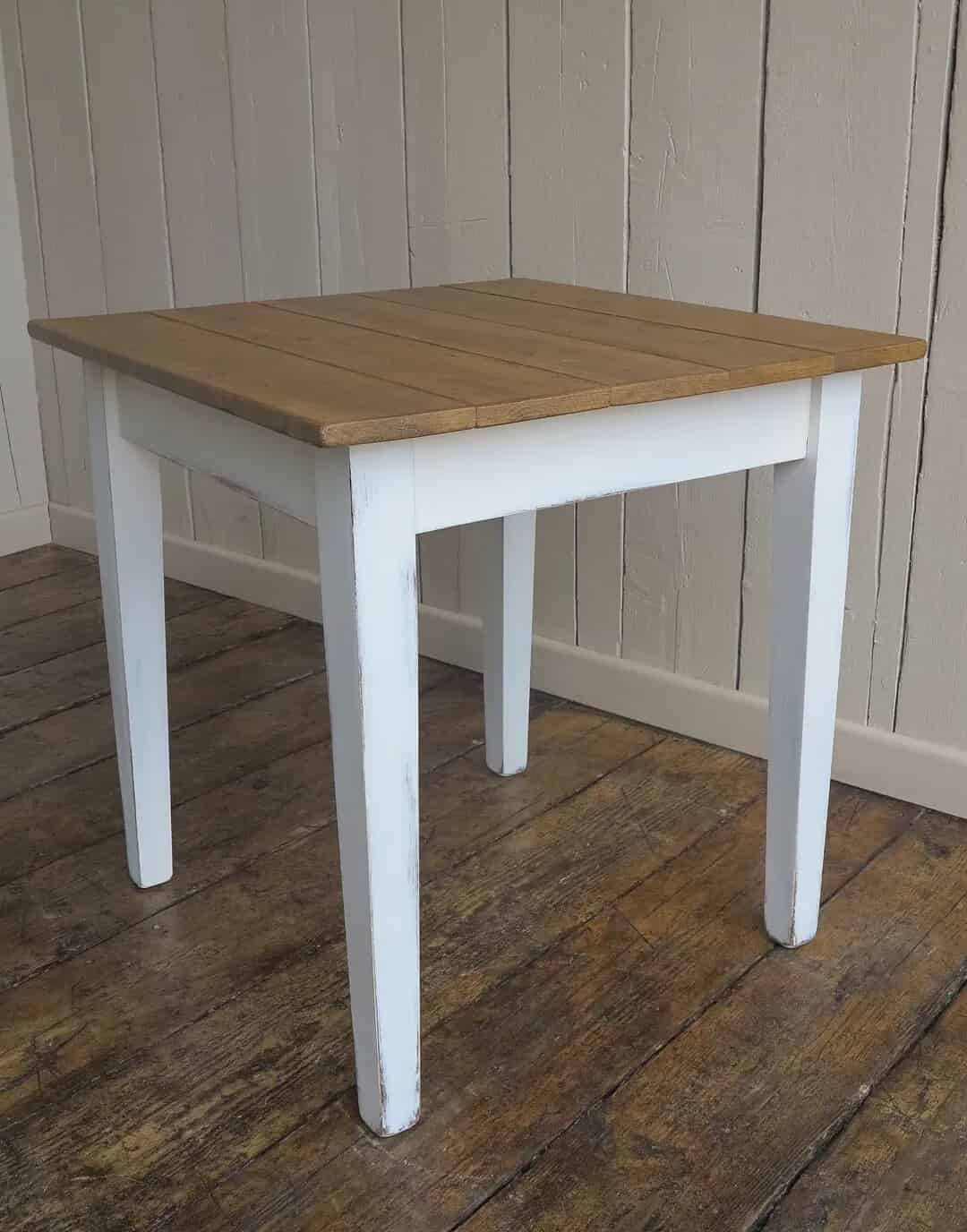 Reclaimed Pine Floorboard Pine Restaurant or Pub Table