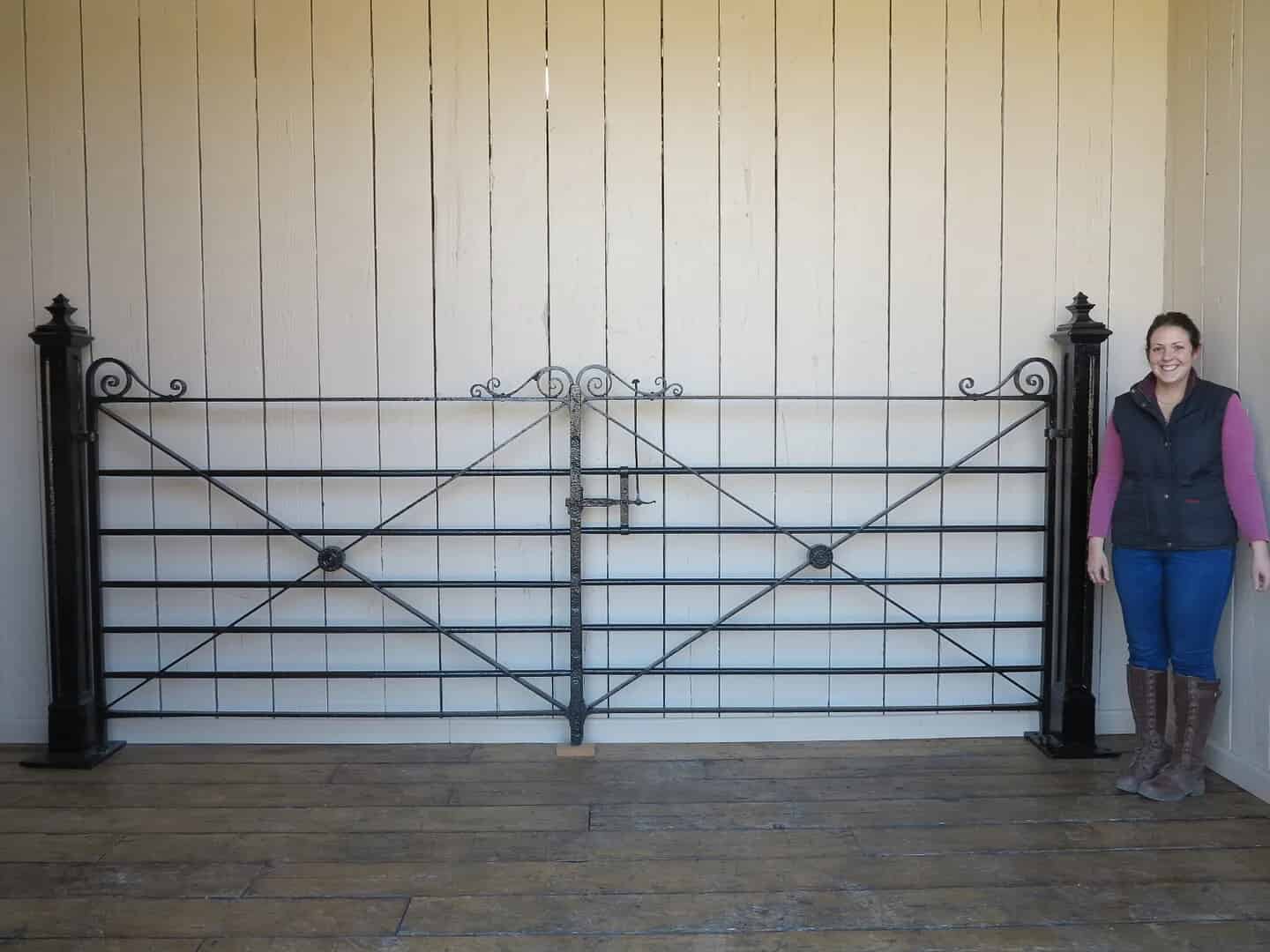 Antique Garden Driveway Estate Gates and Posts