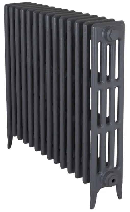 Tall Victorian 4 Column Cast Iron Radiator 14 Sections
