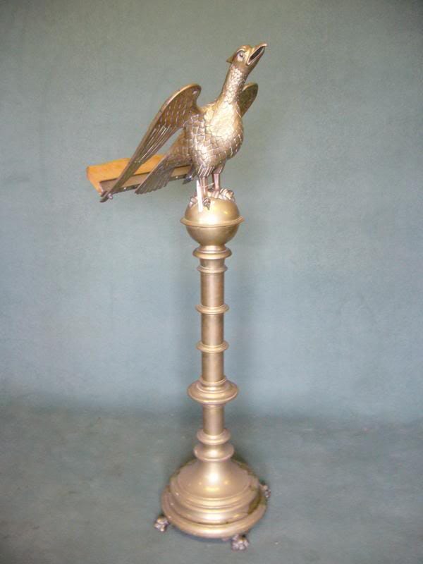 Original Victorian Brass Eagle Lectern Circa 1890 - 2838