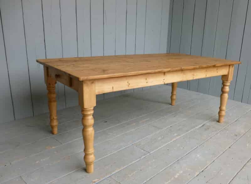Bespoke Handmade Reclaimed Pine Farmhouse Table