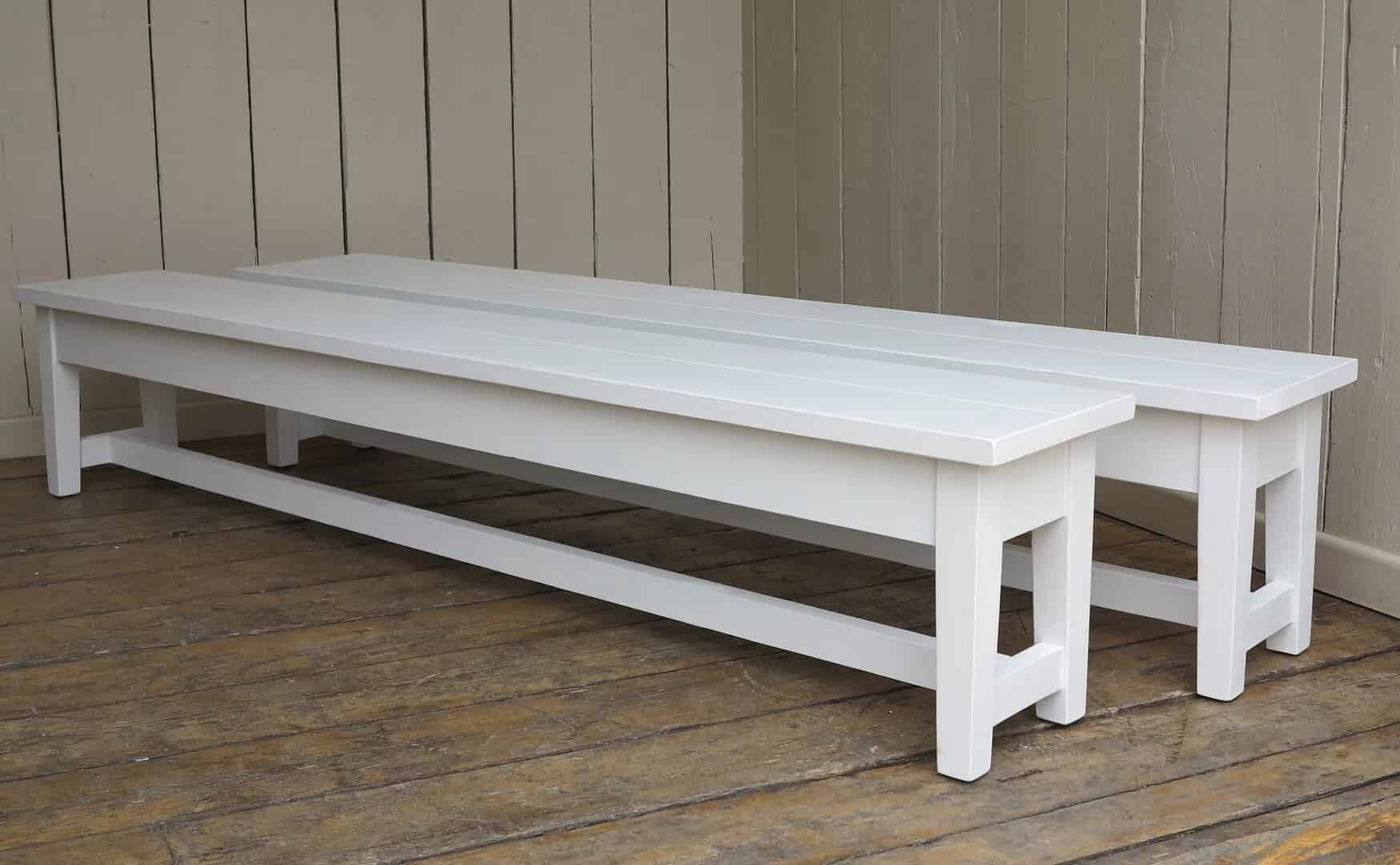Bespoke Pine Benches Made At UKAA