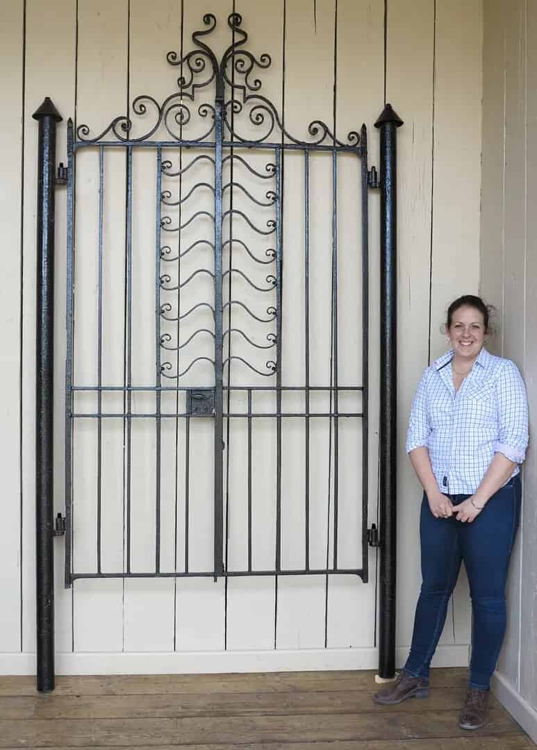 Victorian Wrought Iron Pedestrian Gates & Posts