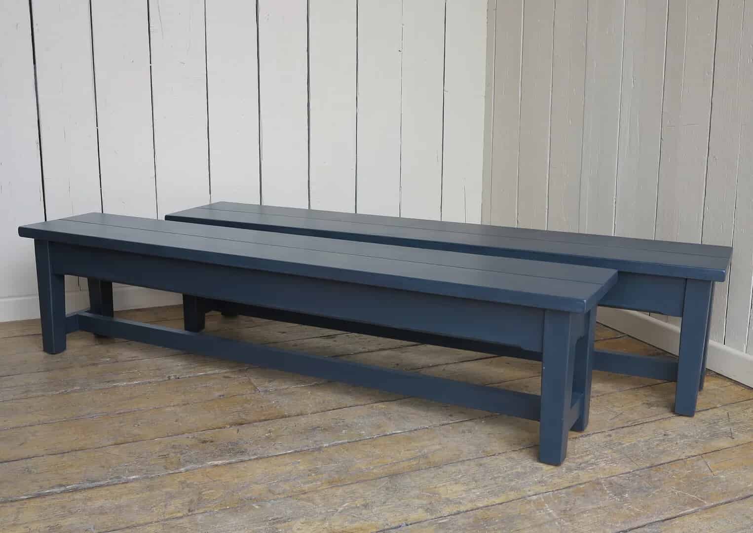 Bespoke Pine Wooden Benches Made At UKAA