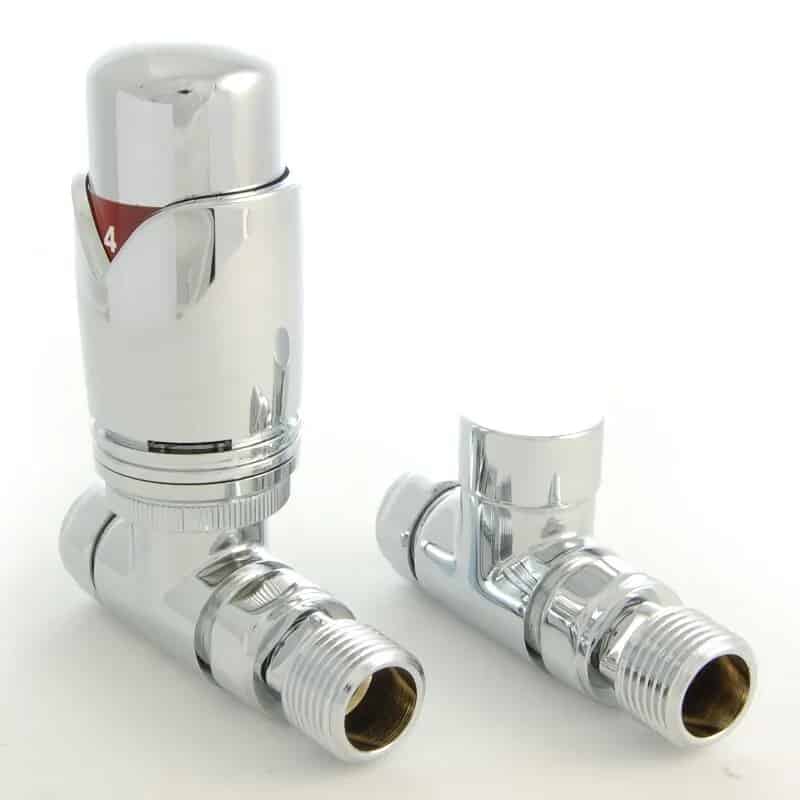 Trv Realm Chrome Straight Valves
