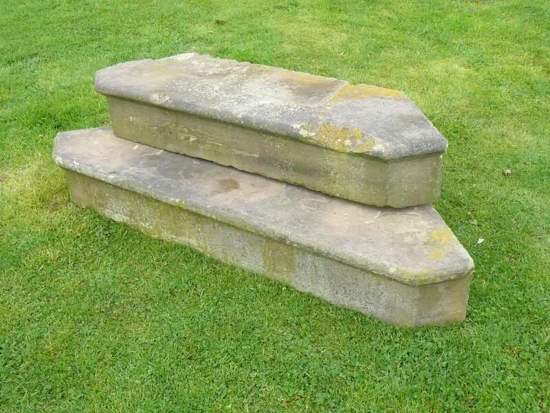 Pair of Cotswold Stone Steps - 2920