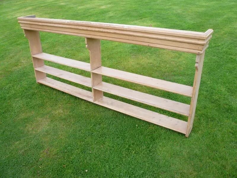 Antique Victorian Pine Shelves - 3289