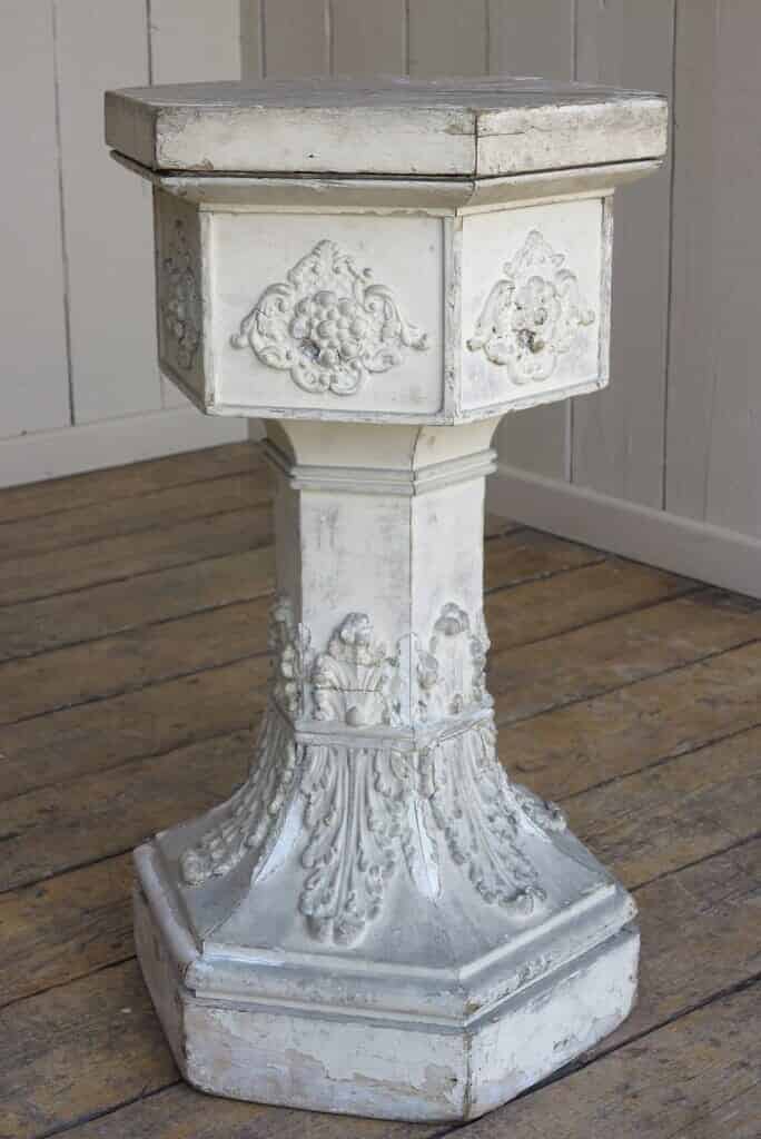 Reclaimed Church Wooden Plinth