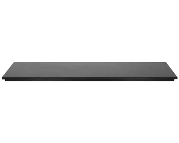 Honed Finish Black Granite Carron Fireplace Hearth - HEF424