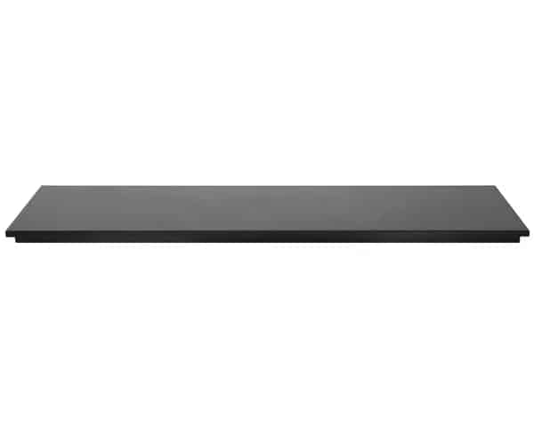 Honed Finish Black Granite Fireplace Hearth