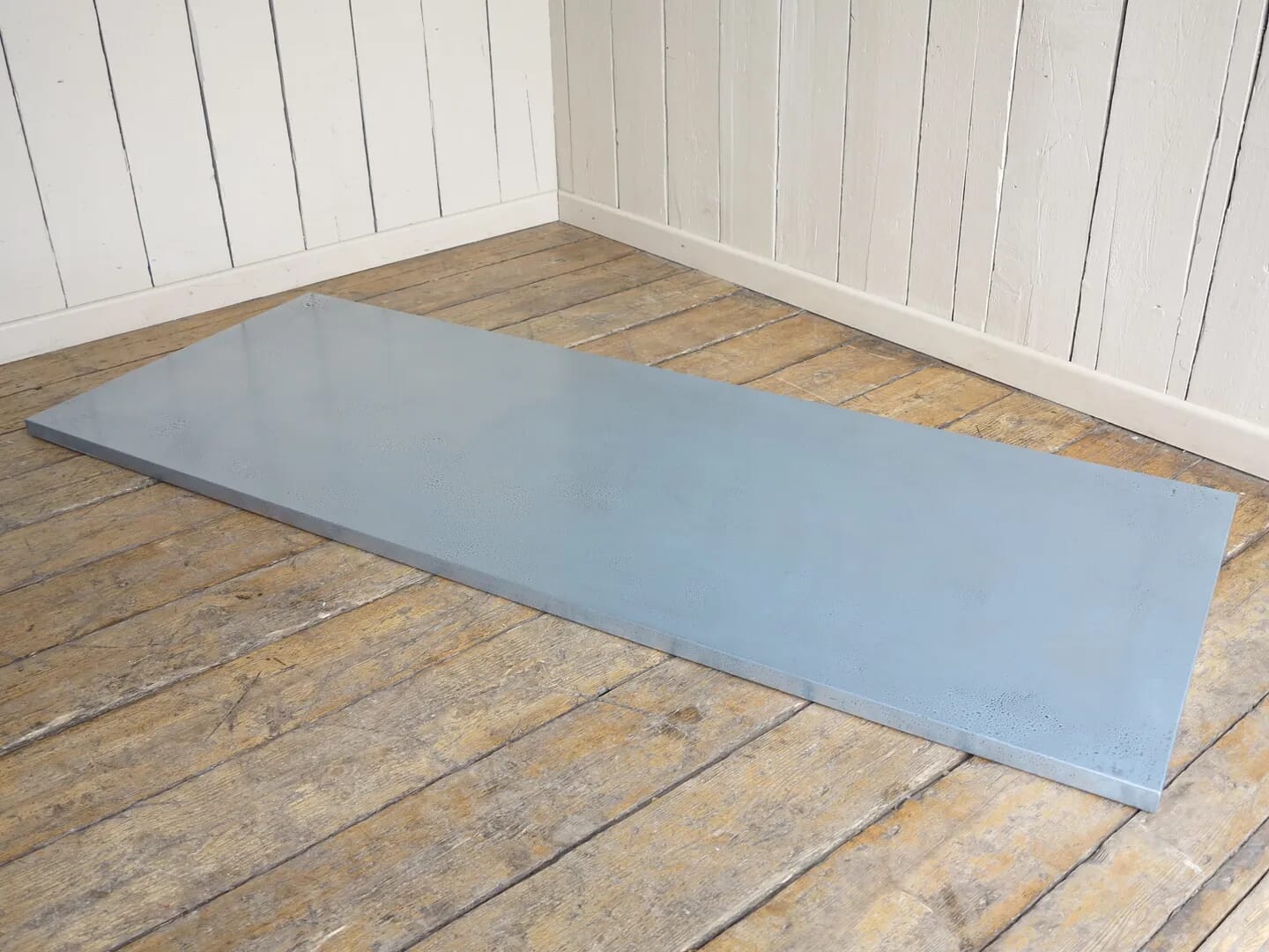 Bespoke Handmade Distressed Antique Zinc Table Top - D1310