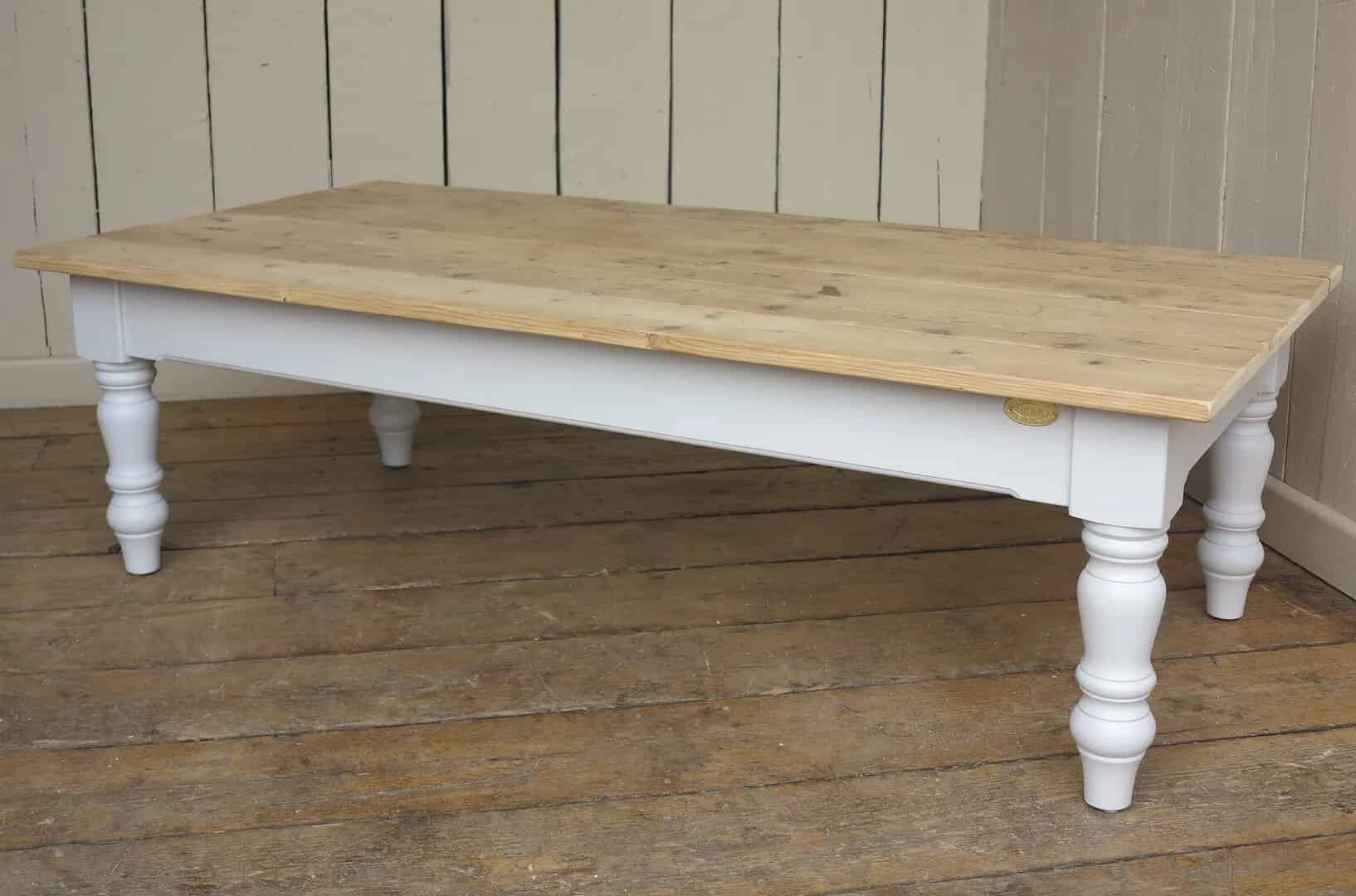 Bespoke Reclaimed Pine Coffee Top Tables