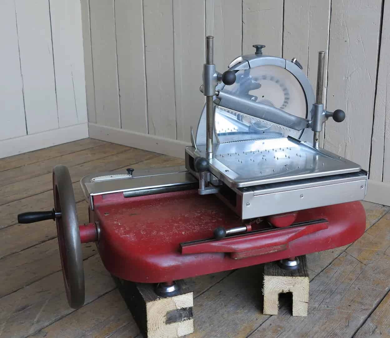 Original Berkel and Parnalls Vintage Bacon or Meat Slicer