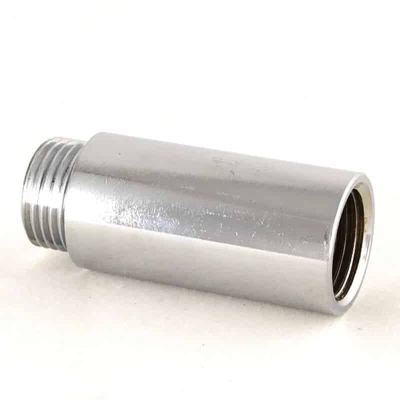 Chrome 1/2" BSP Tail Extension For Radiator Valves 