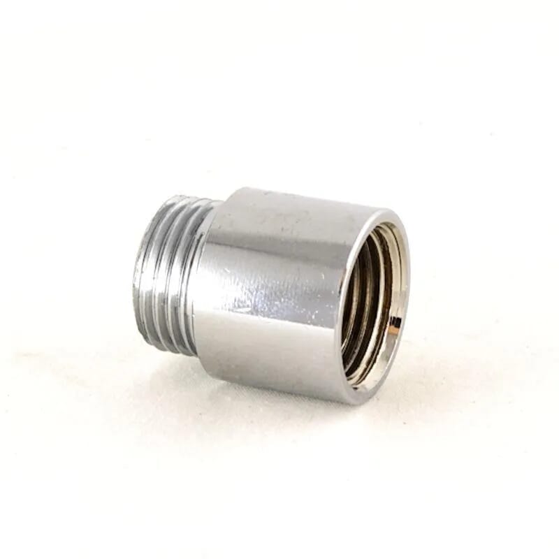 Chrome Radiator Valve 1" Tail Extension - Bext1