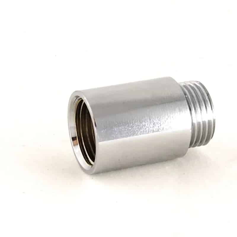 30mm Chrome Tail Extension 1/2" BSP For Radiator Valves 