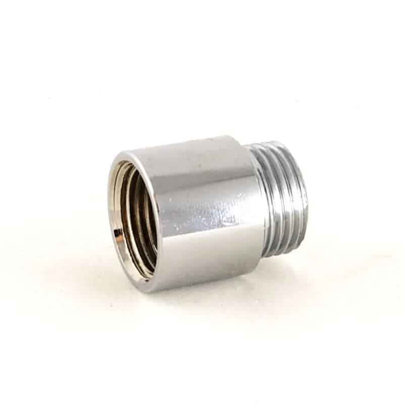 20mm Chrome 1/2" BSP Tail Extension For Radiator Valves 