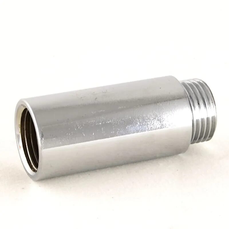 Chrome Radiator Valve 50mm Tail Extension - Wext50