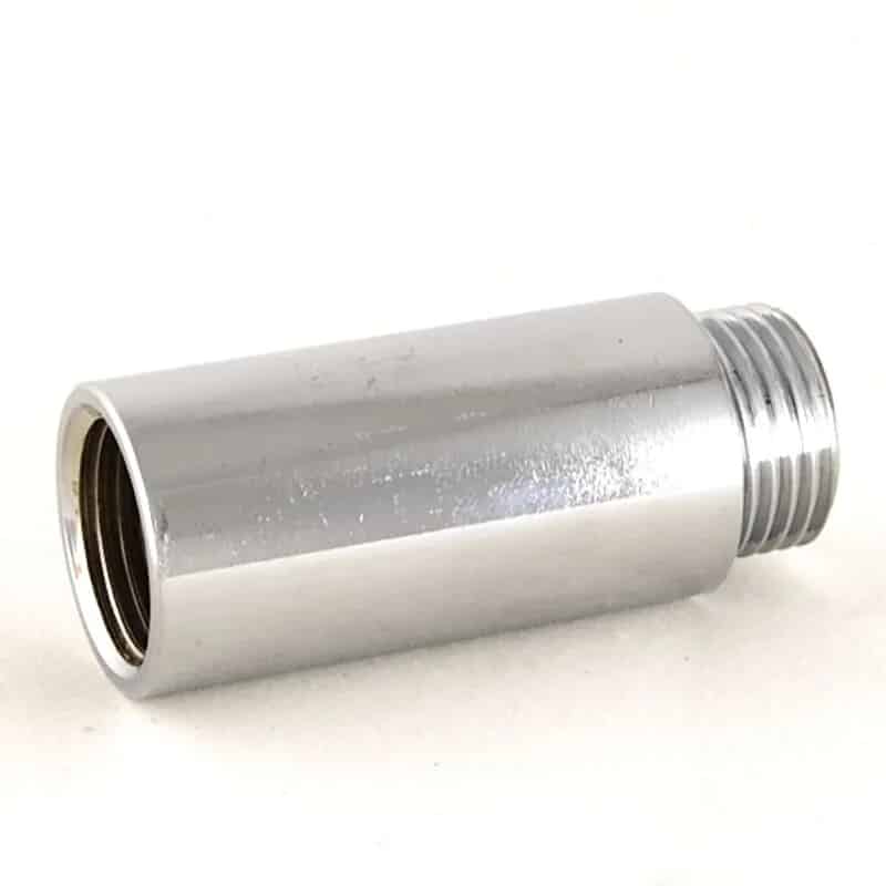 50mm Tail Extension 1/2" BSP For Radiator Valves in Chrome