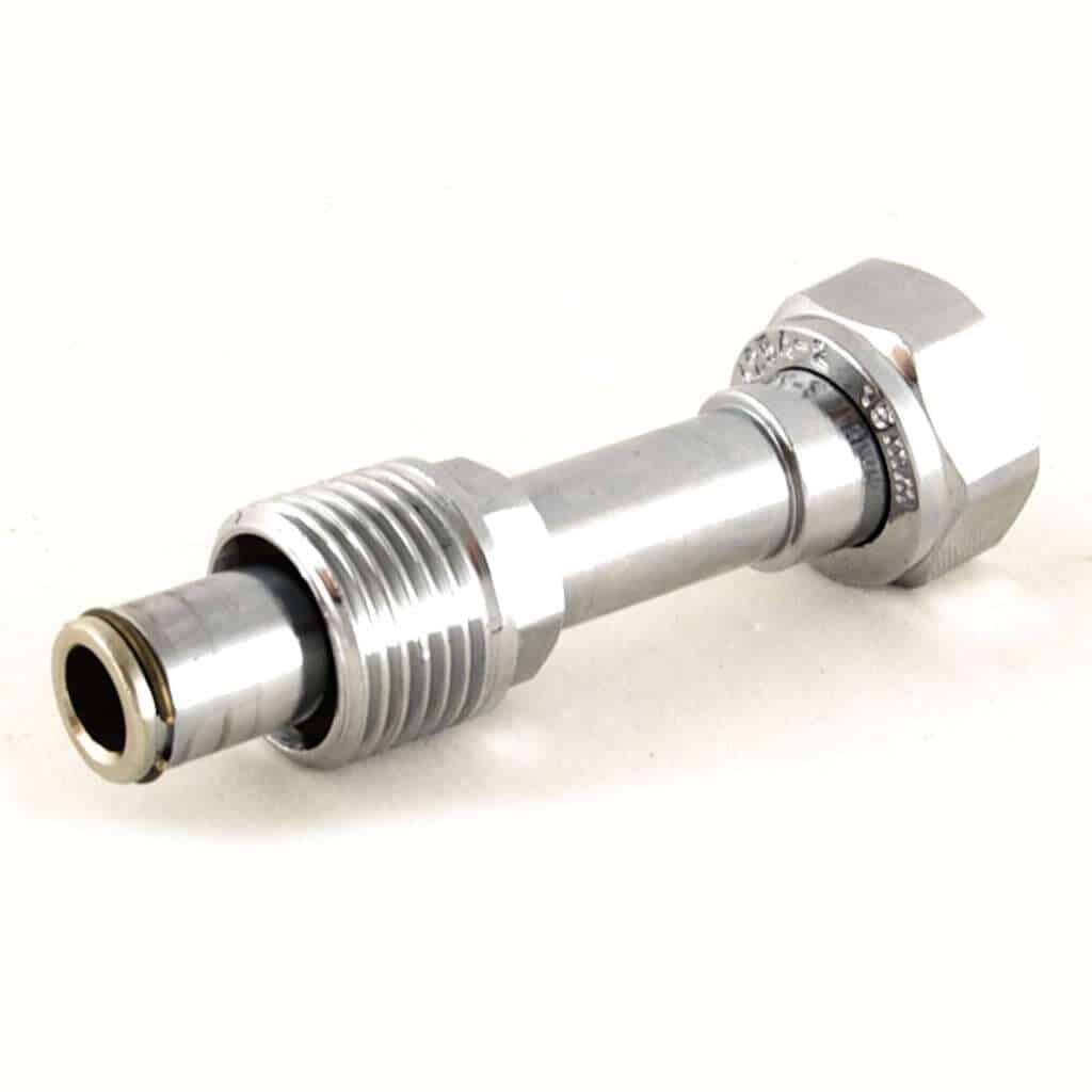 Telescopic 1/2" BSP Chrome Tail Extension Kit 