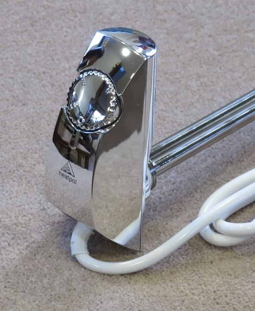 Chrome Heating Element for Cast Iron Radiators
