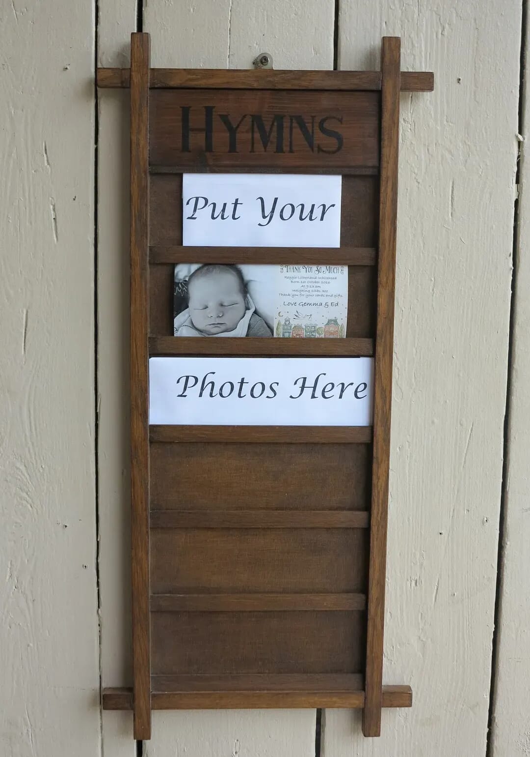 Victorian Wall Mounted Church Hymn Board - 8479