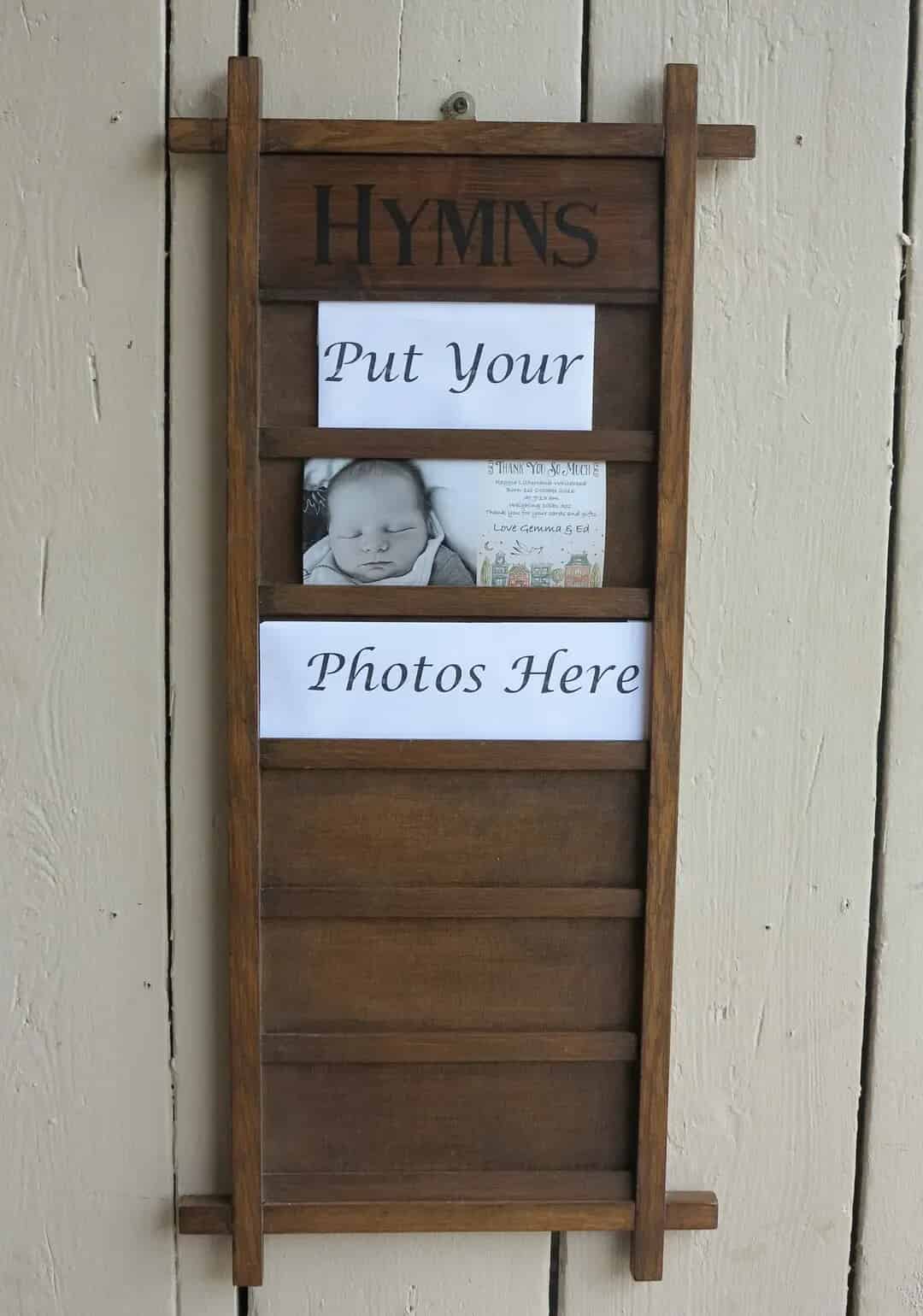 Victorian Wall Mounted Church Hymn Board
