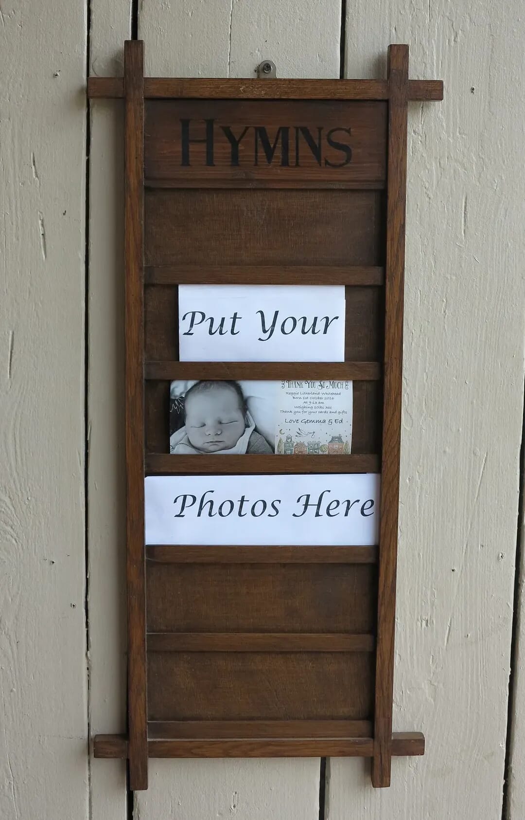 Victorian Wall Mounted Church Psalm / Hymn Board - 8493