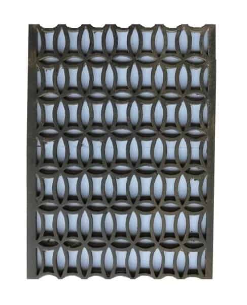 Victorian Decorative Cast Iron Church Floor Grilles/Grid