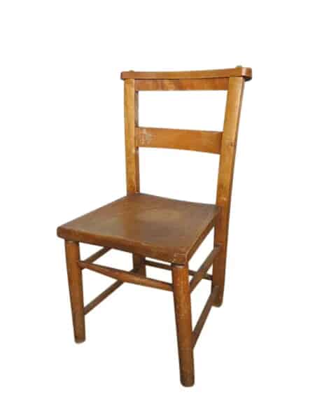 Reclaimed Antique Children's Church Chairs