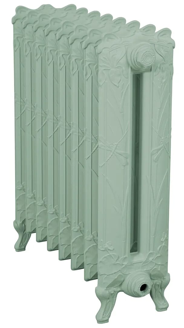 Dragonfly 790mm Tall Cast Iron Radiator 8 Sections Long - Drag790/8p