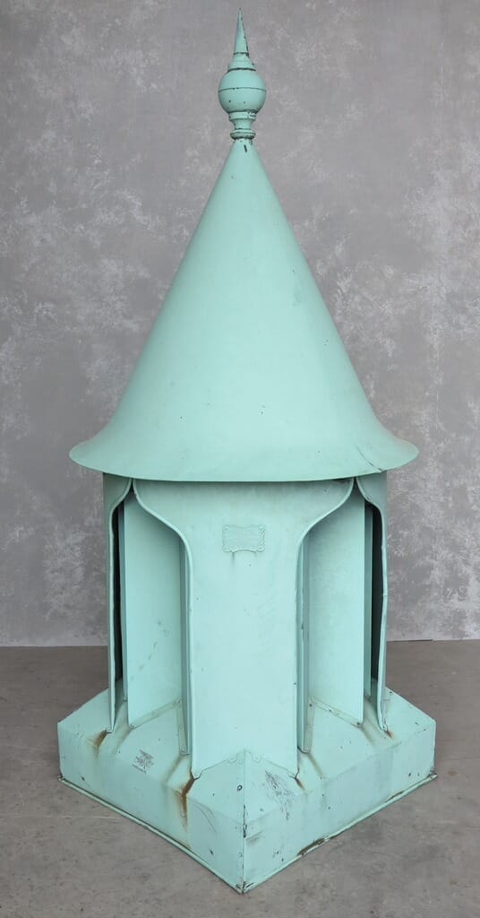 Large Antique Copper Roof Top Ewarts London Ventilator - 8502
