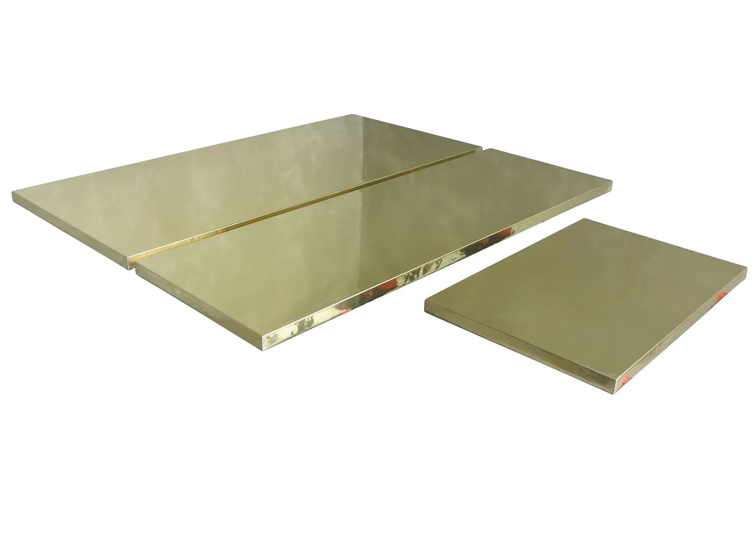 Handmade Natural Solid Brass Bar Worktops - D1380