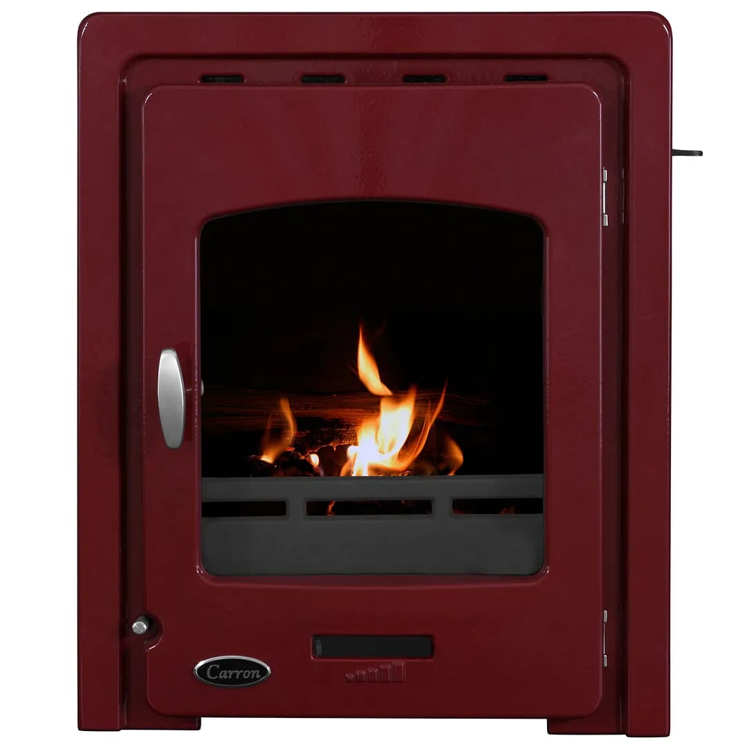 Carron Darwin 5Kw Red Enamel Cast Iron Stove - CRA703