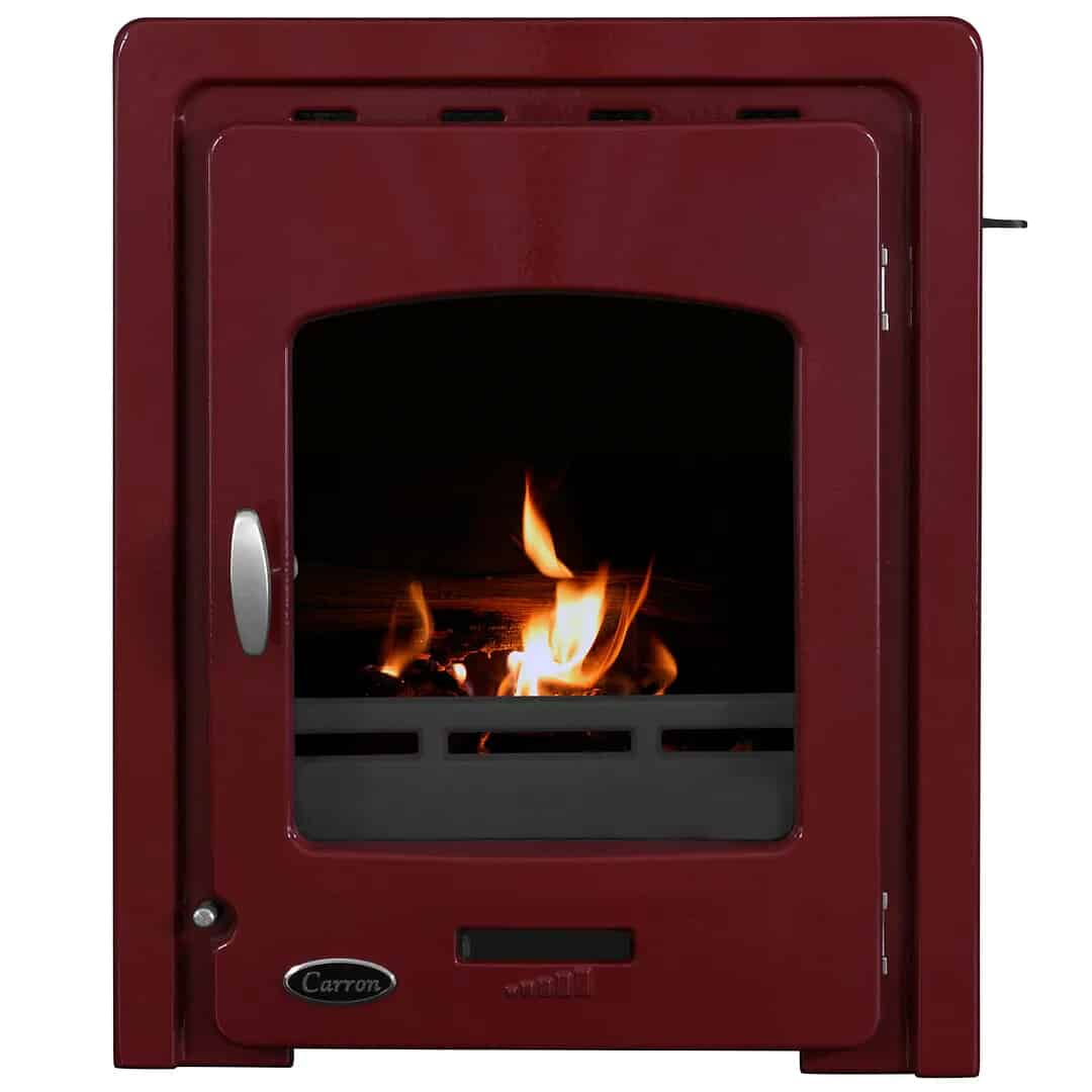 Red Enamel Carron Darwin Stove