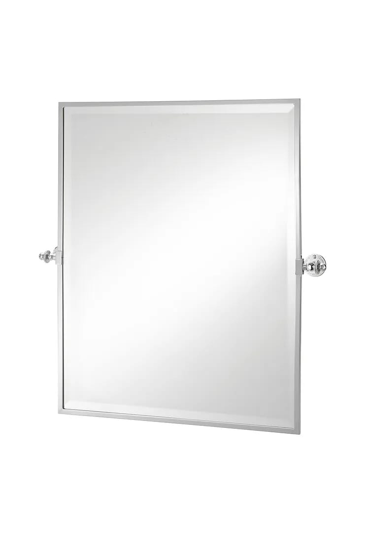 Thomas Crapper Classical Bathroom Rectangle Wall Mounted Mirror - TCAC2-112CP
