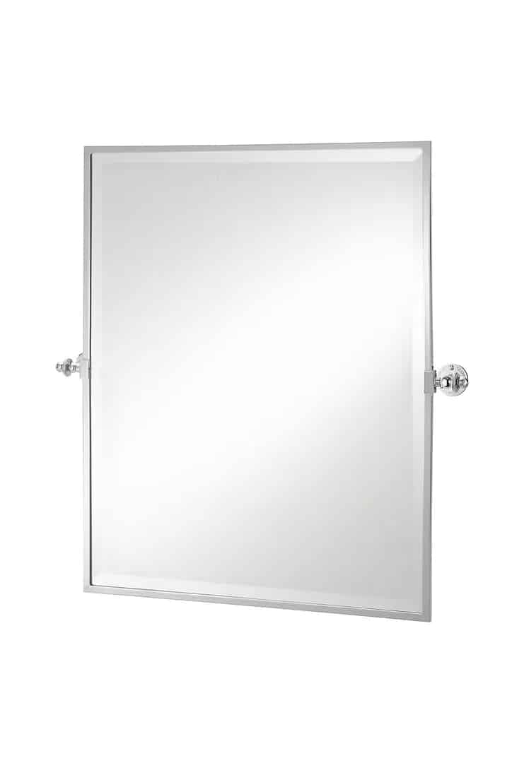 Thomas Crapper Bathroom Rectangle Wall Mounted Tilt Mirror