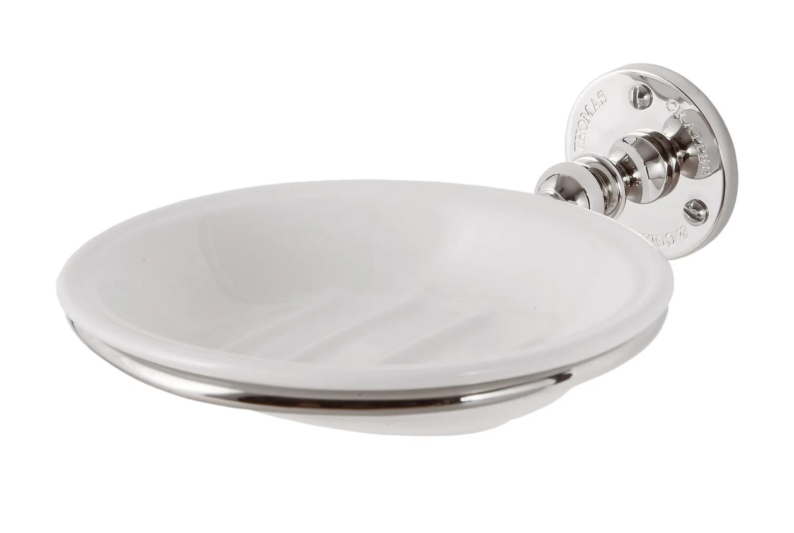 Thomas Crapper Classical Wall Mounted Soap Dish Holder - TCAC1-101CP
