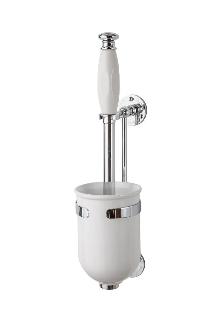 Thomas Crapper Classical Bathroom Wall-Mounted Toilet Brush - TCAC1-310CP