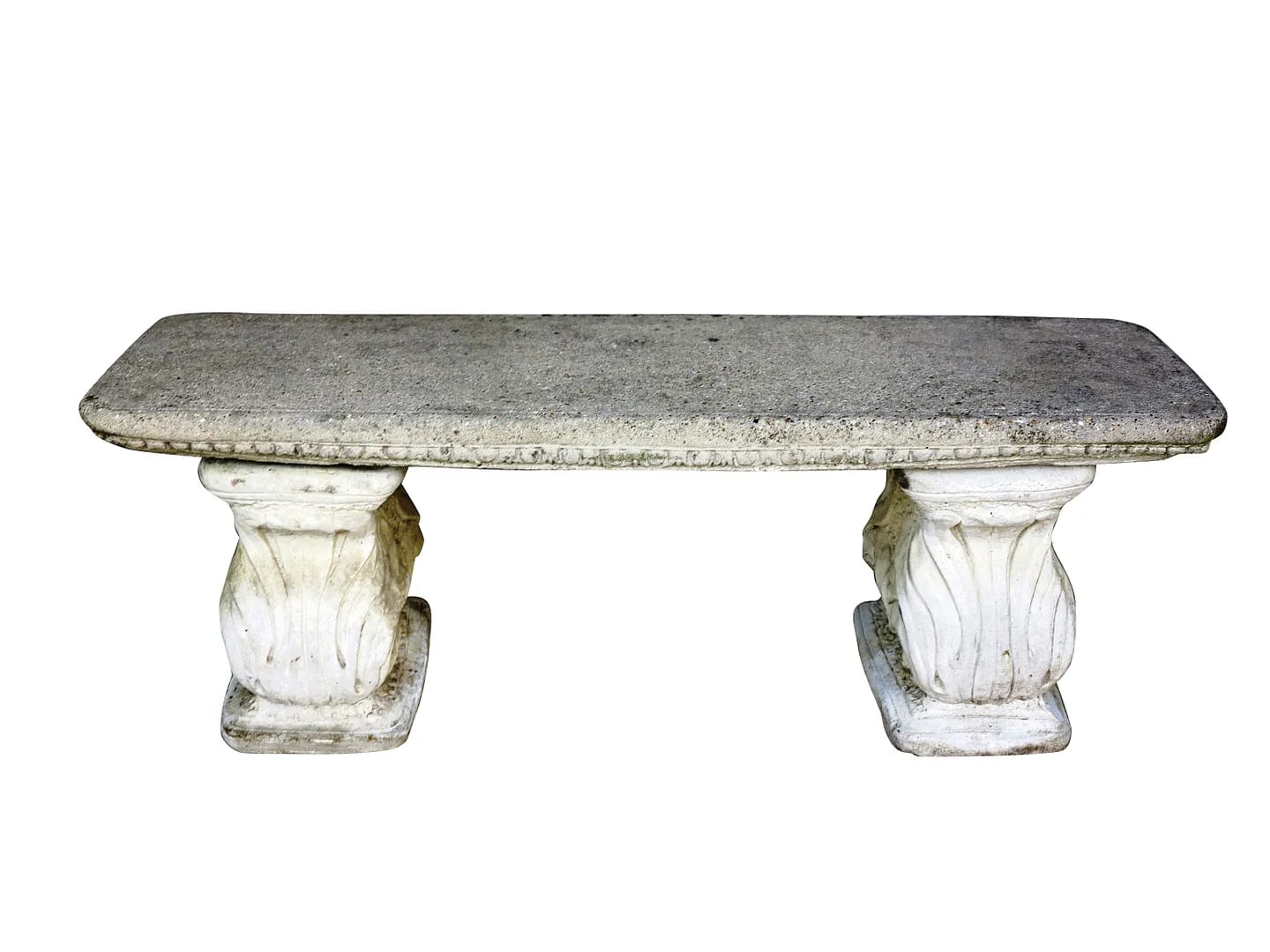 Reconstituted Vintage Stone Garden Outdoor Bench - 8528a