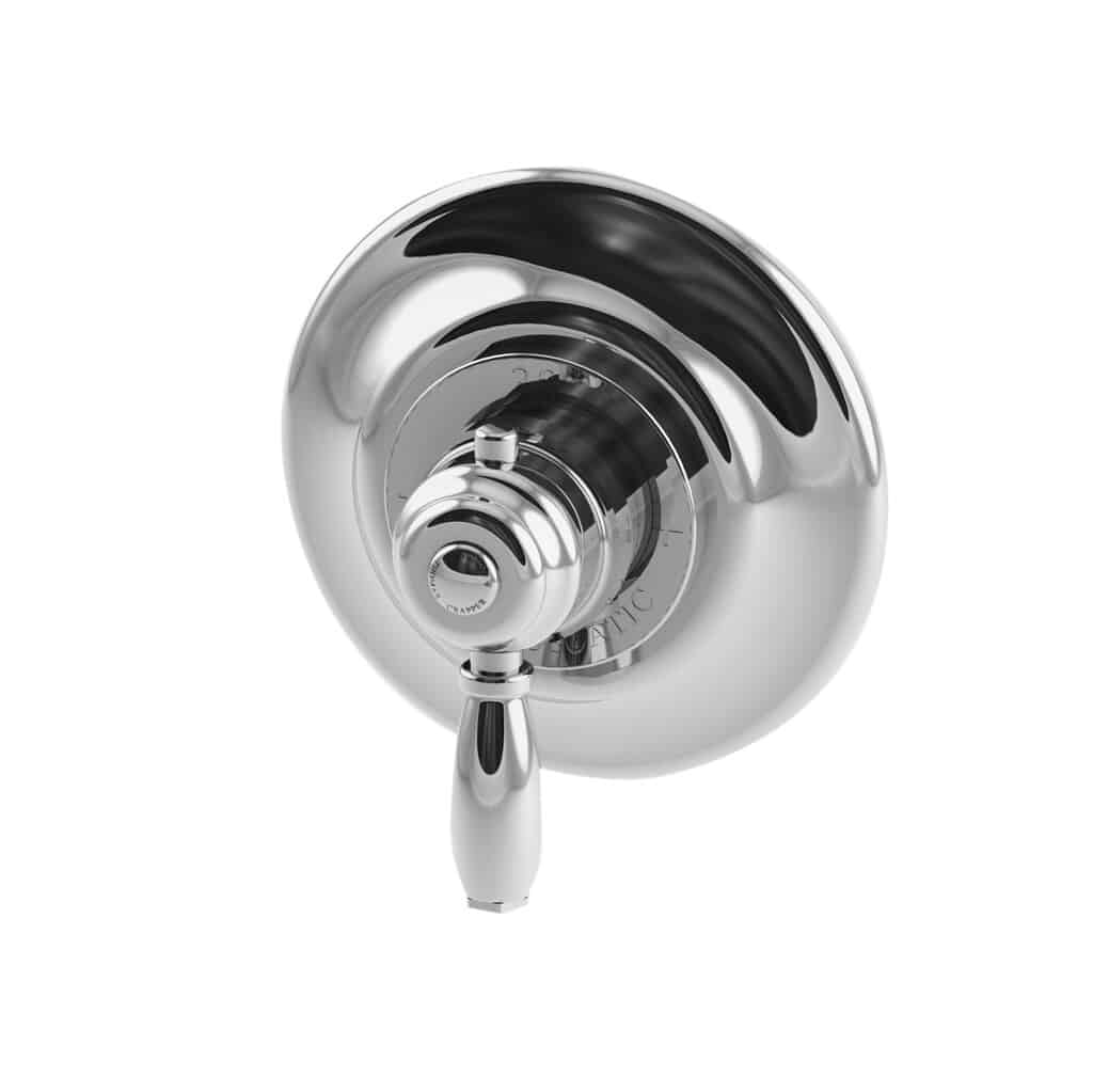 Thomas Crapper 1920 Concealed thermostatic Trim Set In Chrome
