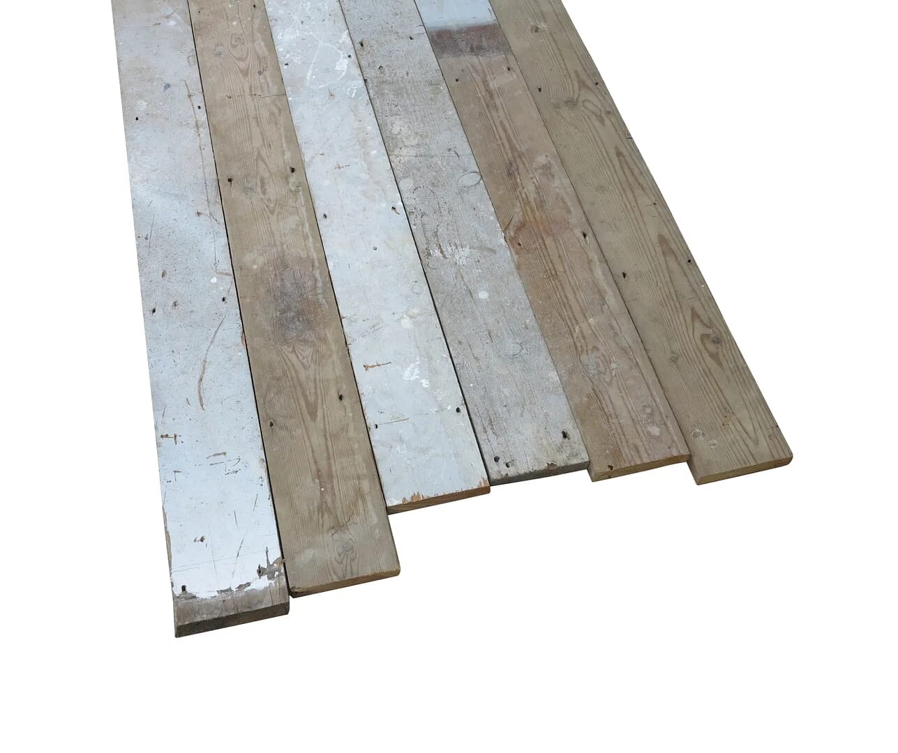 Antique Pine Reclaimed Square Edged Floorboards - 8215