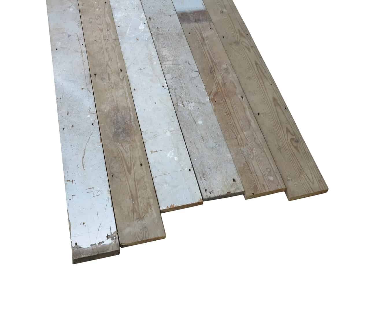 Antique Pine Reclaimed Square Edged Floorboards